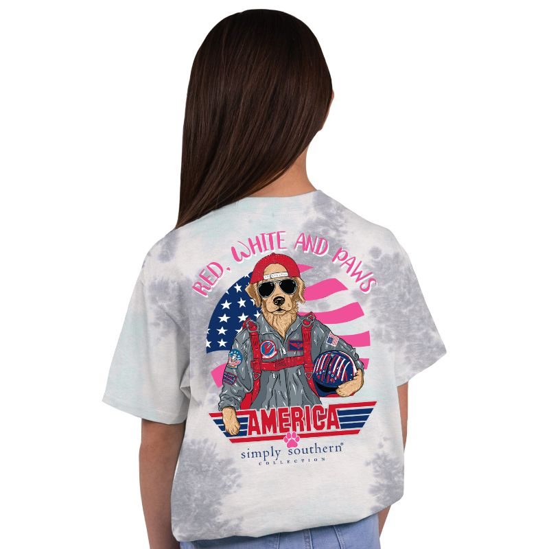 Simply Southern Youth Top Dog Tee