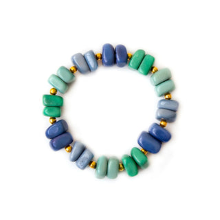 Tagua Turquoise Zoraida Bracelet