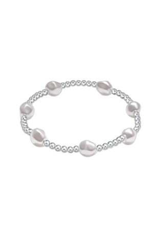 Enewton Admire Sterling 3mm Bead Bracelet - Pearl