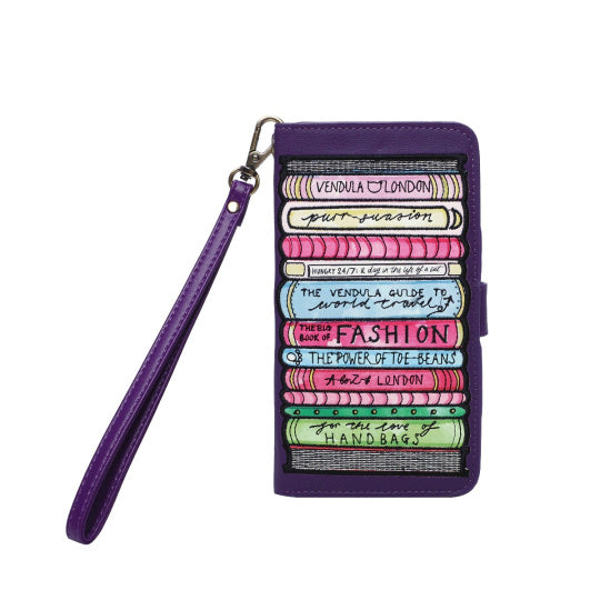 Vendula London Traveling Library Universal Flip Phone Case