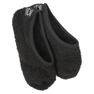 World's Softest Socks Cozy Footsie Black