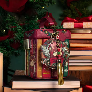 Vendula London Christmas Library Key Charm