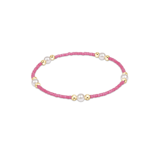 enewton hope purpose pearl bracelet - bubblegum