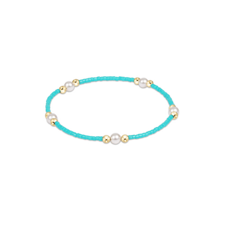enewton hope purpose pearl bracelet - turquoise