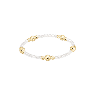 enewton purpose gold 6mm pearl bracelet