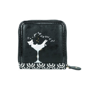 Vendula London Purrlesque Club Square Wallet Back