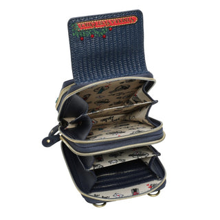 Vendula London The Old Post Office Navy Edition Callaway Bag Inside