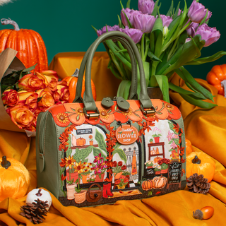 Vendula London Flower Shop Amber Edition Speedy Bowler Bag 2