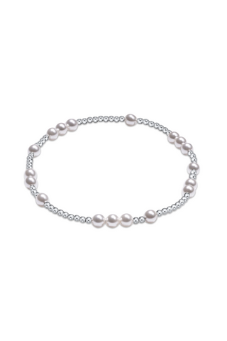 Enewton Hope Unwritten Sterling 4mm Bead Bracelet - Pearl