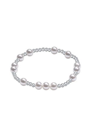 ENewton Hope Unwritten Sterling Silver Pearl 6mm Bracelet