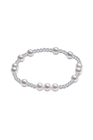 Enewton Hope Unwritten Sterling 6mm Bead Bracelet - Pearl