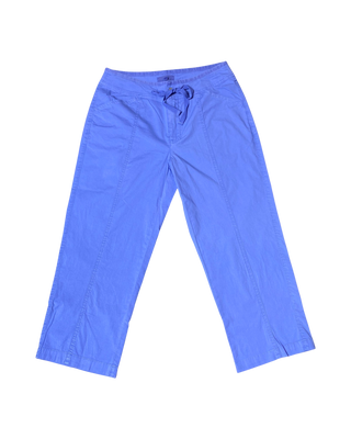 Escape by Habitat Baja Blue Poplin Capris