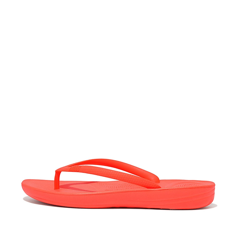 FitFlops iQushion Neon Orange Sandals