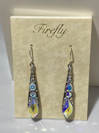 Firefly Iridescent Crystal Earrings