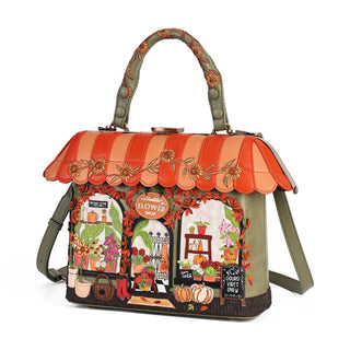 Vendula London Flower Shop Amber Edition Grab Handle Bag 4