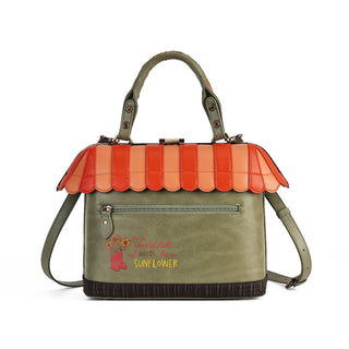 Vendula London Flower Shop Amber Edition Grab Handle Bag 9