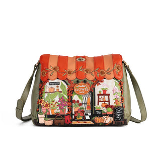 Vendula London Flower Shop Amber Edition Alice Crossbody Bag