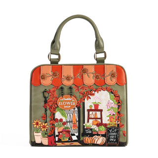 Vendula London Flower Shop Amber Edition Eliza Handle Bag