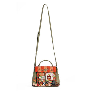 Vendula London Flower Shop Amber Edition Mini Grace Handle Bag 8