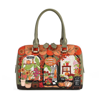 Vendula London Flower Shop Amber Edition Speedy Bowler Bag