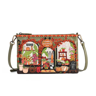 Vendula London Flower Shop Amber Edition Kate Crossbody Bag