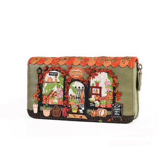 Vendula London Flower Shop Amber Edition Large Zip Around Wallet 6