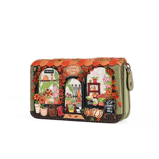 Vendula London Flower Shop Amber Edition Medium Zip Around Wallet 6