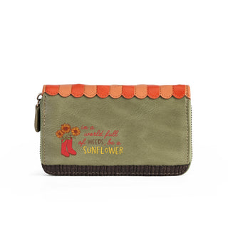 Vendula London Flower Shop Amber Edition Medium Zip Around Wallet 5