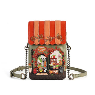 Vendula London Flower Shop Amber Edition Phone Pouch Crossbody Bag