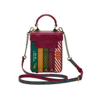 Vendula London Christmas Library Book Box Bag