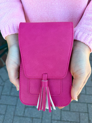 Harper Crossbody Bag Fuscia