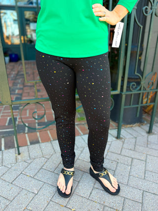 Lulu B Confetti Leggings