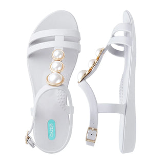 OkaB Marguerite Sandals Pebble