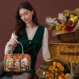 Vendula London Flower Shop Amber Edition Speedy Bowler Bag 3