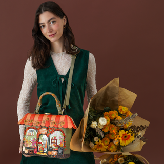 Vendula London Flower Shop Amber Edition Grab Handle Bag 3