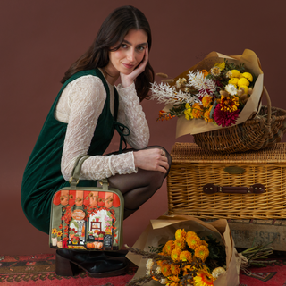 Vendula London Flower Shop Amber Edition Eliza Handle Bag 3