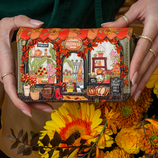 Vendula London Flower Shop Amber Edition Medium Zip Around Wallet 2