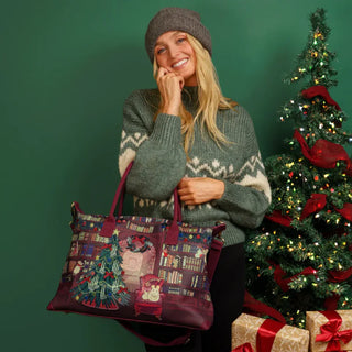 Vendula London Christmas Library Bonnie Weekender