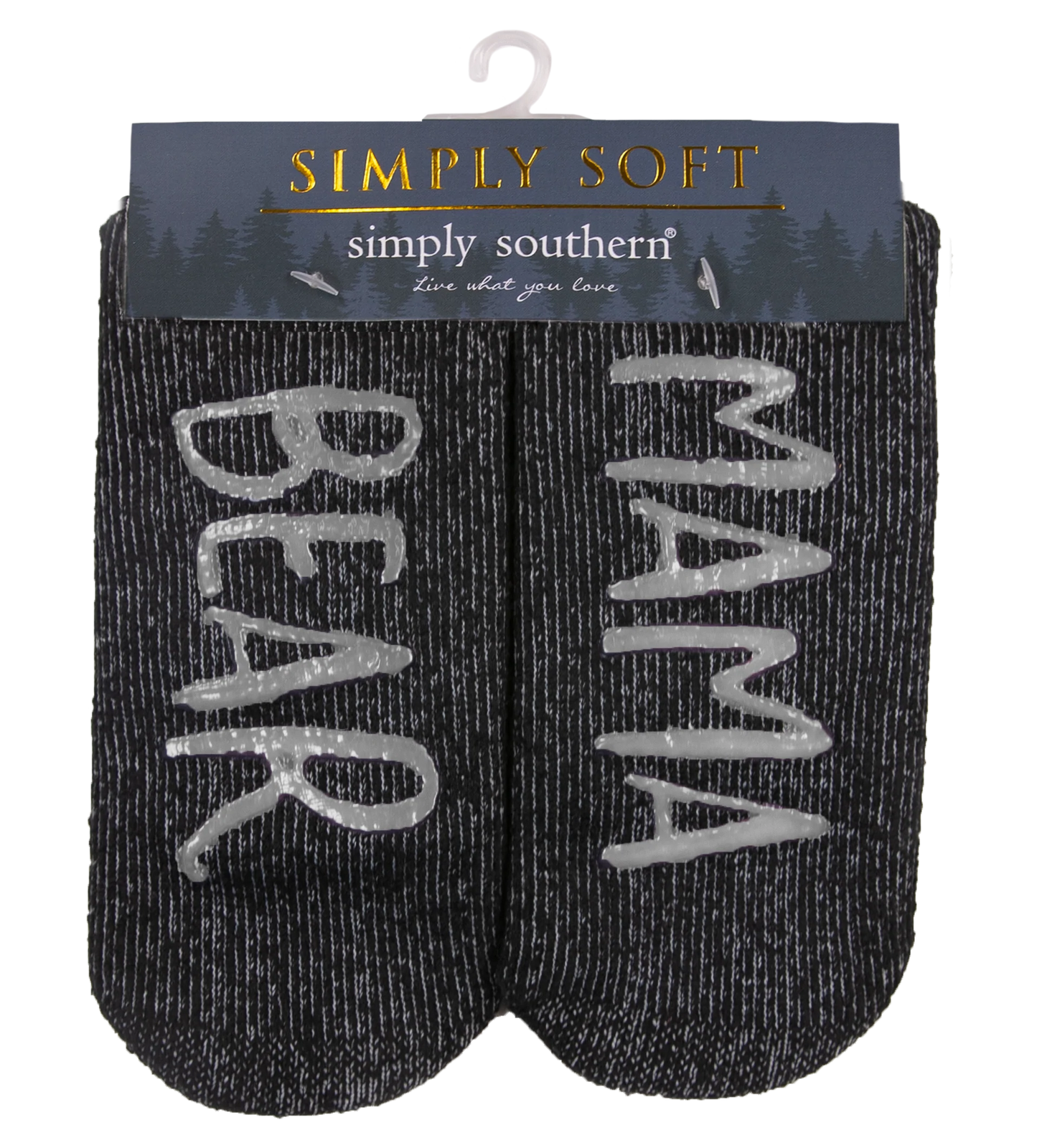 Simply Southern Non Slip Socks - Mama Bear