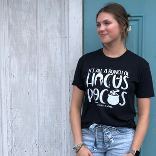 Southernology Black Hocus Pocus Icons Statement Tee