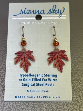 Sienna Sky Maple Leaf Trio Earrings