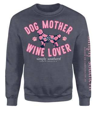 Simply Southern Dog Mother Crew Neck Sweatshirt