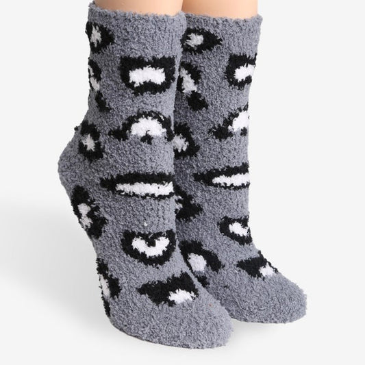 Cozy Grey Socks