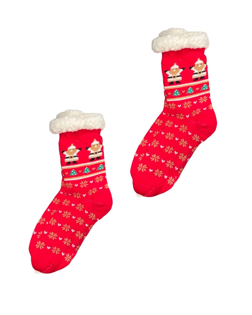 Red Elf Socks 