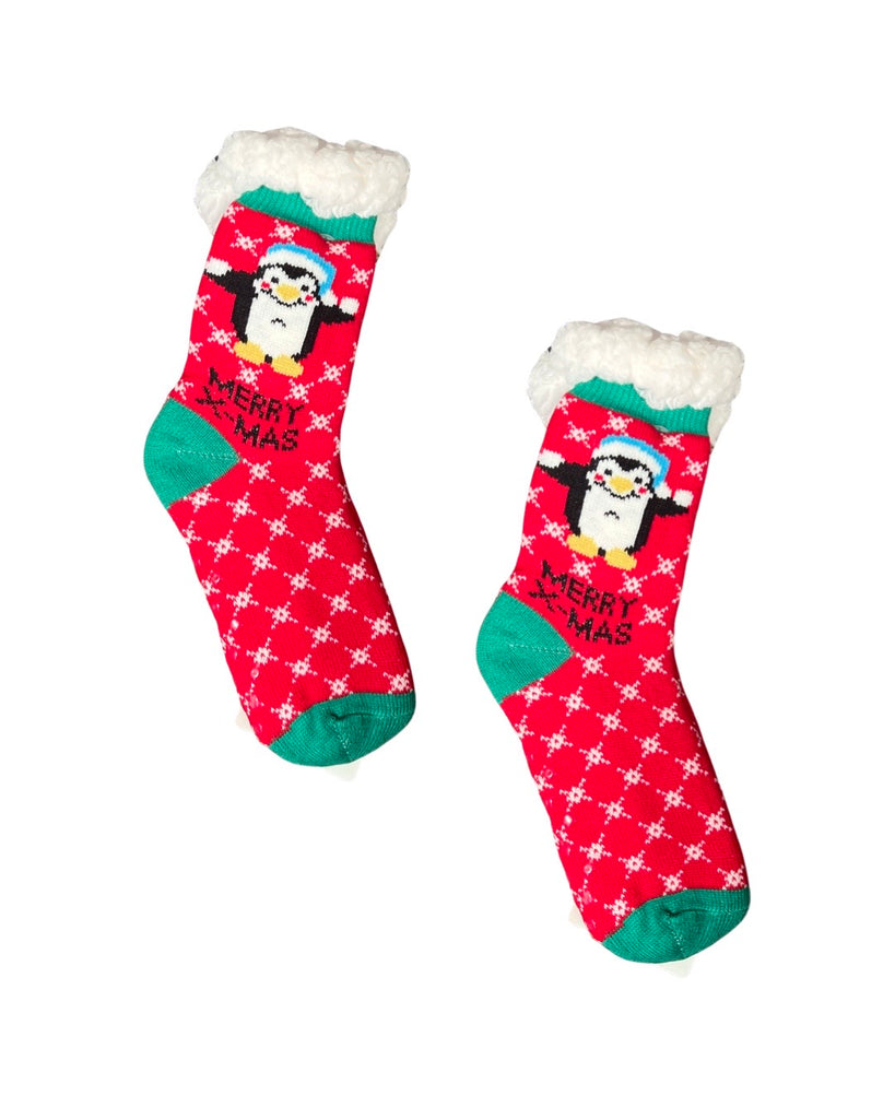 Holiday Sherpa Socks 