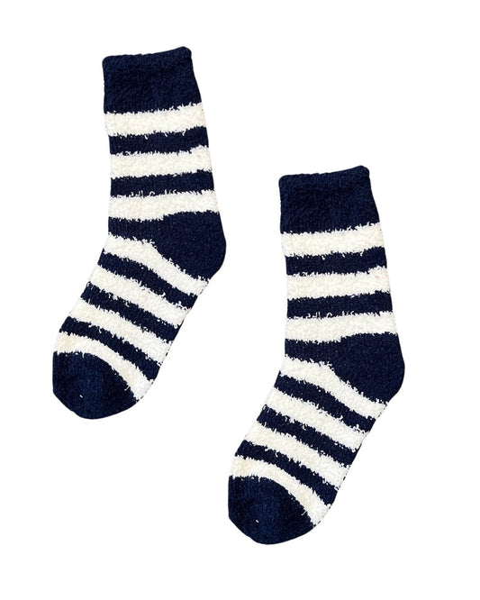 Navy Cozy Socks
