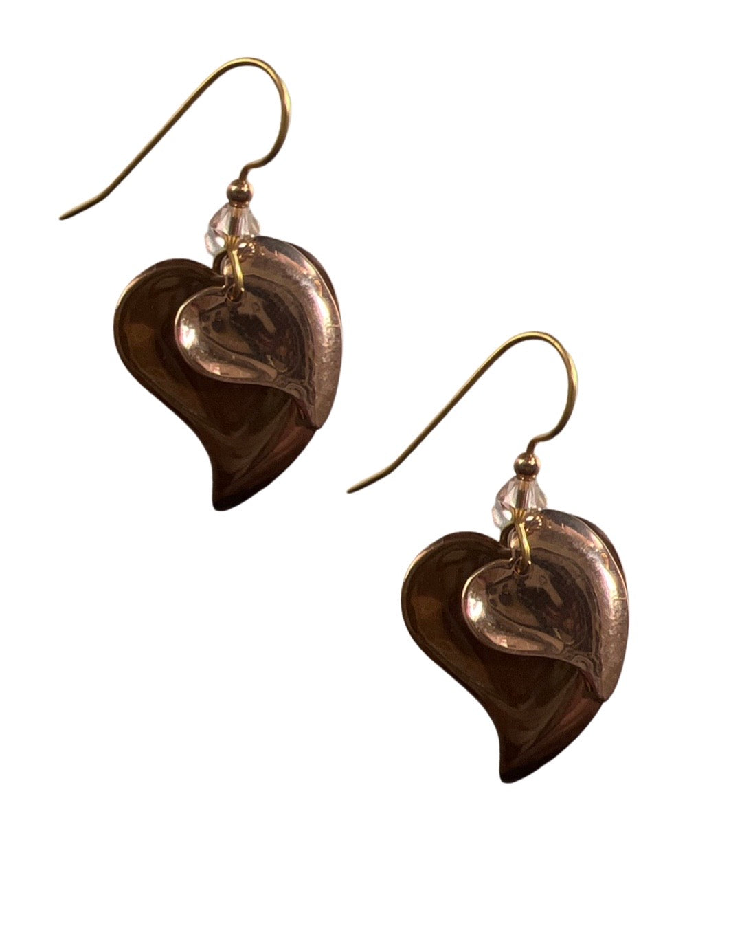 Shiny Heart Earrings
