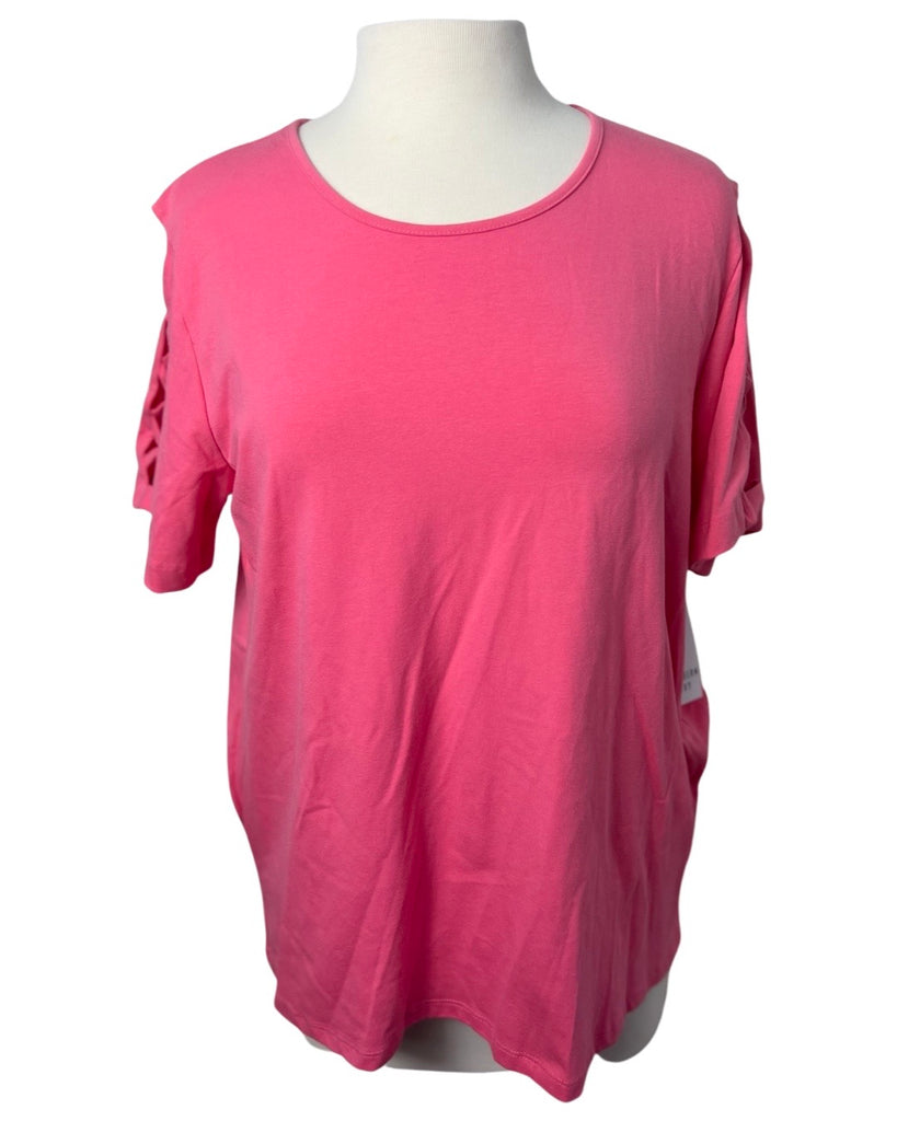Southern Lady Pink Kaitlyn Top