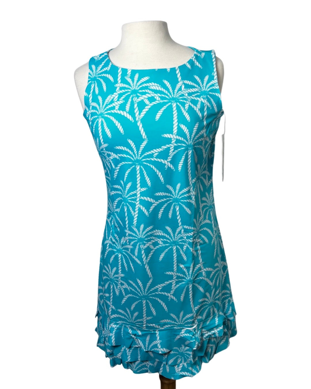 Lulu B UPF Aqua Palm Dress