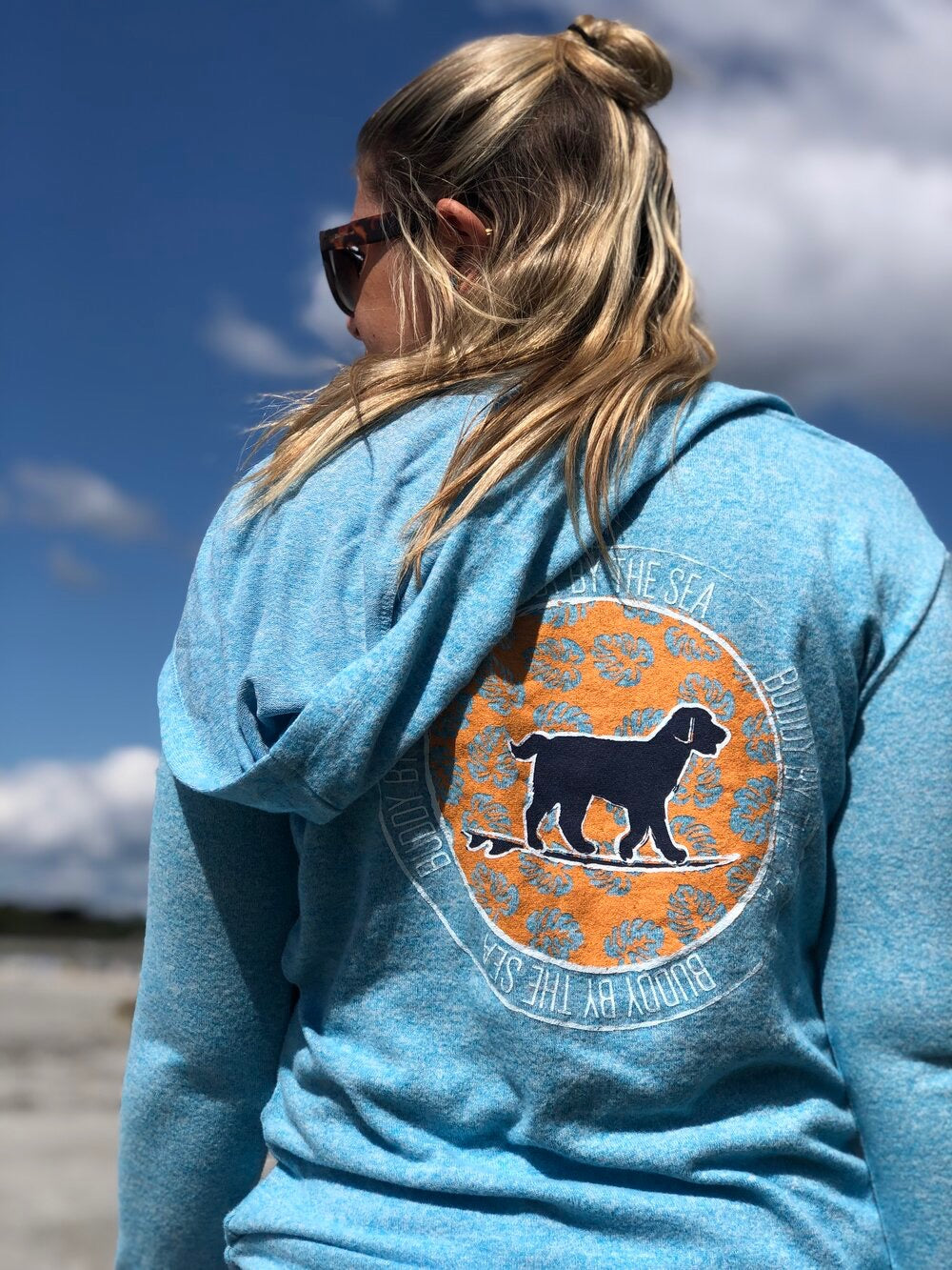 Buddy by the Sea Zen Pullover Hoodie